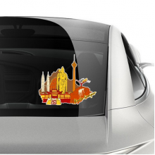 吉隆坡插画车贴