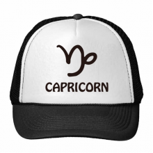 Capricornus Zodiac Trucker Hat Capricornus Zodiac Trucker Hat