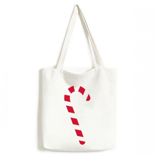 mas crutch red festival illustration pattern fashionable design Quality canvas bag environmentally tote large capacity shopping bags