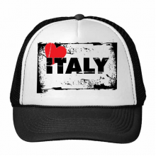 I Love Italy Word Love Heart Illustration Pattern Trucker Hat Baseball Cap Nylon Mesh Hat CoolHat Adjustable Cap I Love Italy Word Love Heart Illustration Pattern Trucker Hat Baseball Cap Nylon Mesh Hat CoolHat Adjustable Cap