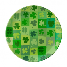 green6Dessert Plate Decorative Porcelain 8 inch Dinner Home