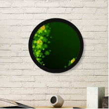 four   ireland st.patrick's day round simple picture frame art prints of paintings home wall decal