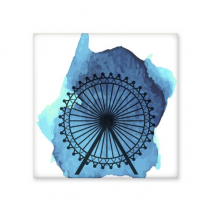 London Eye Ferris Wheel England Britain UK Cerac Bisque Tiles for Decorating Bathroom Decor Kitchen Cerac Tiles Wall Tiles