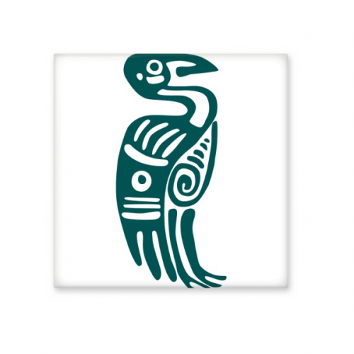 Mexico Totems Mexican Eagle Ancient Civilization Bird Cerac Bisque Tiles Bathroom Decor Kitchen Cerac Tiles Wall Tiles