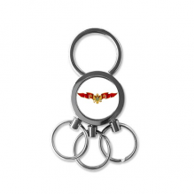 byzantine flag national emblem metal key chain car keychain trinket key novelty item best charm byzantine flag national emblem metal key chain car keychain trinket key novelty item best charm