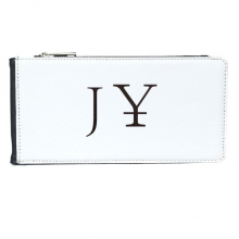 Currency Symbol Japanese Yen Multi-Card Faux Leather Rectangle Wallet Card Purse Currency Symbol Japanese Yen Multi-Card Faux Leather Rectangle Wallet Card Purse