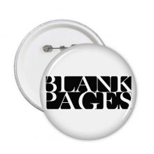 人生格言空白页 圆形徽章胸章胸牌装饰挂牌礼物5件