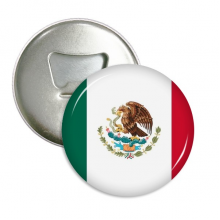 墨西哥国旗北美洲国家象征 圆形开瓶器冰箱贴厨房装饰瓶起子礼物3件