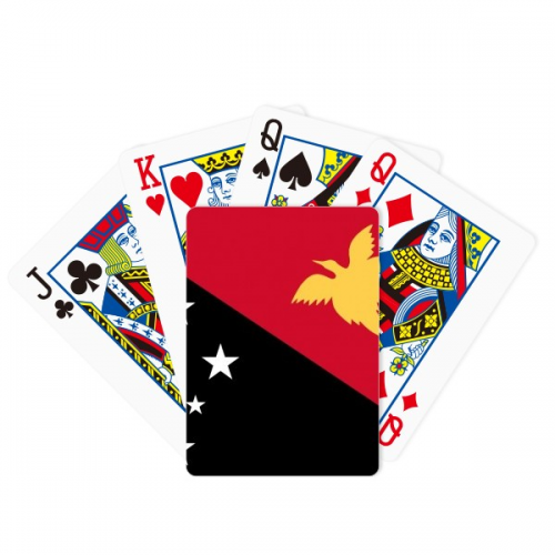 Papua New Guinea National Flag Oceania Country Poker Playing Magic Card Fun Board Game Papua New Guinea National Flag Oceania Country Poker Playing Magic Card Fun Board Game
