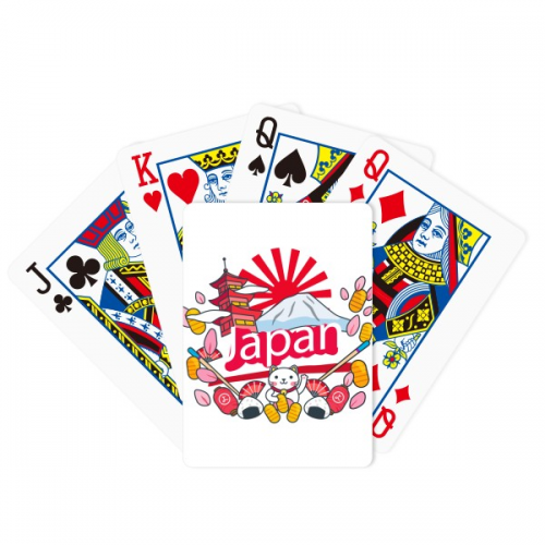 Hand-decorated Japan Pattern Poker Playing Magic Card Fun Board Game