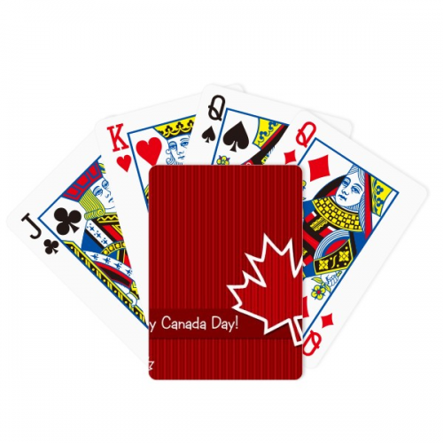 Canada Flavor Happy Canada Day Poker Playing Magic Card Fun Board Game
