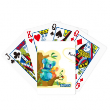 Australia Koala and Eucalypt Watercolor Poker Playing Magic Card Fun Board Game