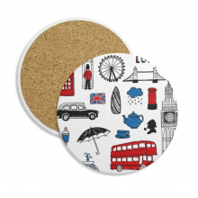 london big ben booth rain mailbox coaster cup mug tabletop protection absorbent st