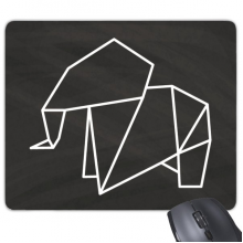 抽象大象几何折纸图形 游戏办公防滑橡胶鼠标垫礼物