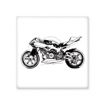 black motorcycle illustration pattern cerac tile glossy decal ged brick adorn st