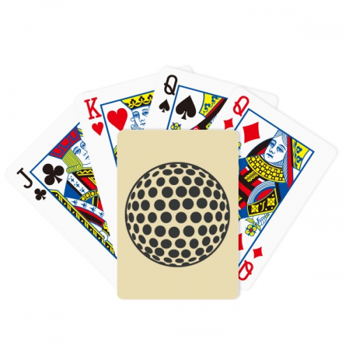 Golf Sport Simple Geometry Pattern Poker Playing Magic Card Fun Board Game
