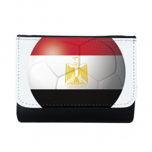 Egypt National Flag Soccer Football Multi-Function Faux Leather Wallet Card Purse Egypt National Flag Soccer Football Multi-Function Faux Leather Wallet Card Purse
