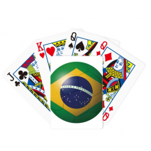 Brazil National Flag Soccer Football Poker Playing Magic Card Fun Board Game Brazil National Flag Soccer Football Poker Playing Magic Card Fun Board Game