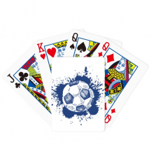Ink Cartoon Football Blue Soccer Poker Playing Magic Card Fun Board Game