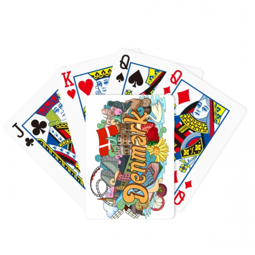 Den Nye Havn Frederiksborg Castle Denmark Poker Playing Magic Card Fun Board Game
