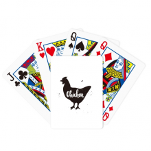 Chicken Black And White Animal Poker Playing Magic Card Fun Board Game Chicken Black And White Animal Poker Playing Magic Card Fun Board Game
