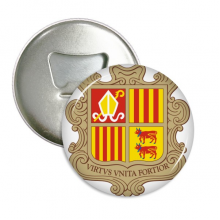 la vella national emblem bottle opener fridge magnet emblem multifunction badge