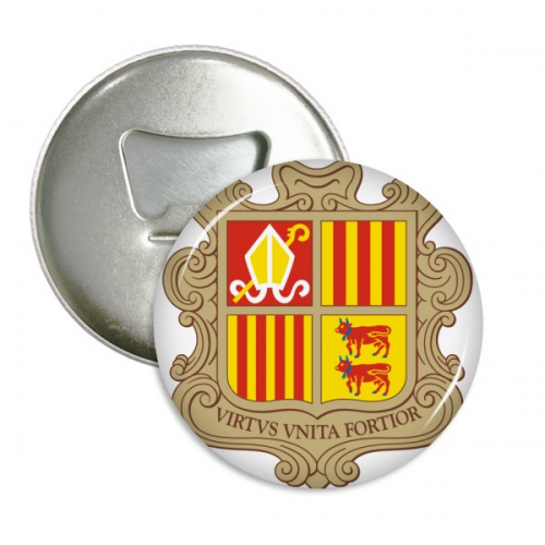 la vella national emblem bottle opener fridge magnet emblem multifunction badge
