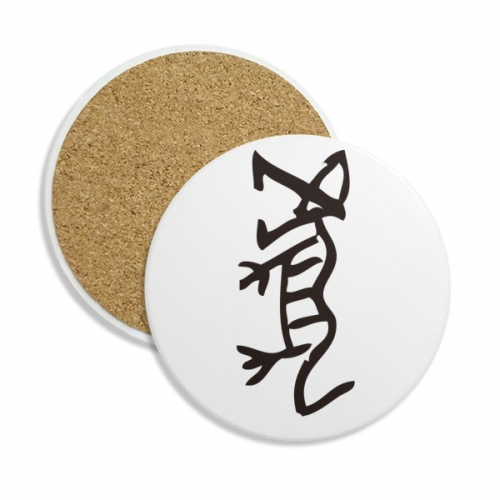 bs inscriptions chinese zodiac tiger coaster cup mug tabletop protection absorbent st bs inscriptions chinese zodiac tiger coaster cup mug tabletop protection absorbent st