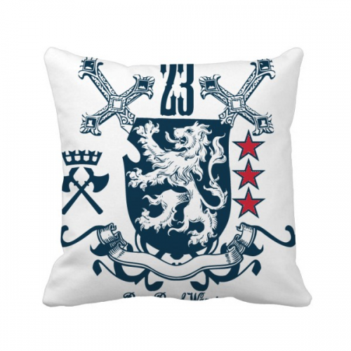 剑盾牌雄狮徽记欧洲中世纪 方形抱枕靠枕沙发靠垫双面含芯礼物 剑盾牌雄狮徽记欧洲中世纪 方形抱枕靠枕沙发靠垫双面含芯礼物