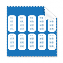 multiplication table number study math cleaning clothscreen glasses cleaner 5pcs multiplication table number study math cleaning clothscreen glasses cleaner 5pcs