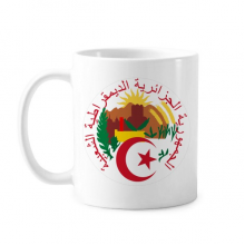 Algiers Algeria National Emblem Mug Pottery Cerac Coffee Porcelain Cup Tableware Algiers Algeria National Emblem Mug Pottery Cerac Coffee Porcelain Cup Tableware