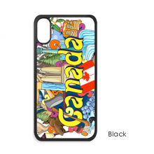 落基山脉cn塔加拿大枫叶 iphone xs max手机壳apple苹果手机保护套礼物