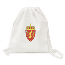 斯瓦尔巴欧洲国徽 帆布背包购物旅行双肩拉带抽绳书包礼物