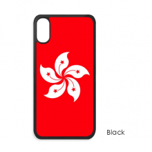 中国香港区旗紫荆花红旗 iPhone XS Max手机壳apple苹果手机保护套礼物