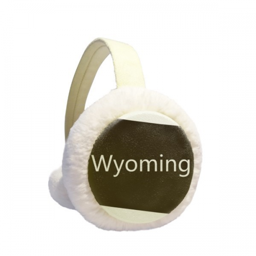wyong the united states of amewinter ear warmer cable knit furry fleece earmuff outdoor