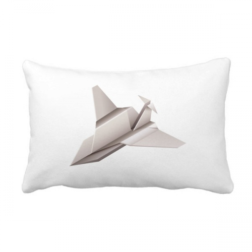 Origa Geometric  Aircraft Pattern Throw Pillow Lumbar Insert Cushion Cover Home Decoration