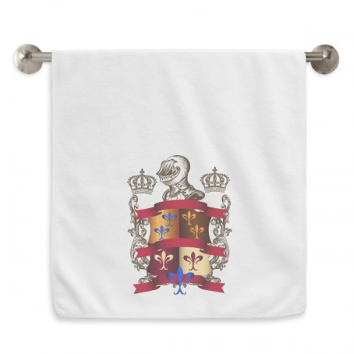 armor emblem medieval knights of eu hand towel bath facecloth soft cotton washcloth