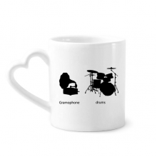 Song Music Drum Kit Energy Pattern Mug Coffee Cerac Drinkware Glass Heart Cup Song Music Drum Kit Energy Pattern Mug Coffee Cerac Drinkware Glass Heart Cup