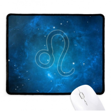 starry night leo zodiac constellation mousepad stitched edge mat rubber gang pad