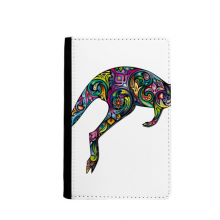 australia colored drawing illustration passport holder notecase burse wallet cover card purse