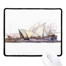 Sydney Opera House in Sydney Mousepad Stitched Edge Mat Rubber Gang Pad