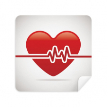 Heart Electrocardiogram Pattern Design Glasses Cloth Screen Cleaner Suede Fabric 2 Pack Heart Electrocardiogram Pattern Design Glasses Cloth Screen Cleaner Suede Fabric 2 Pack
