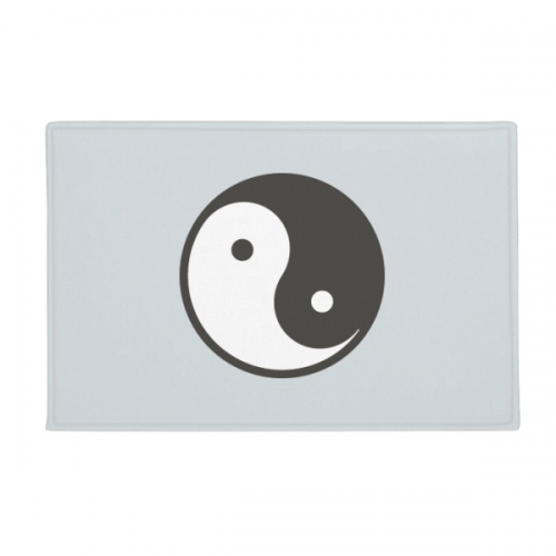 Taichi China Pattern Ground Mat Non Slip Floor Bathroom Door Rug Carpet