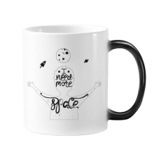 more spblack white quote changing color mug morphing heat sensitive cup with handles 350ml 
