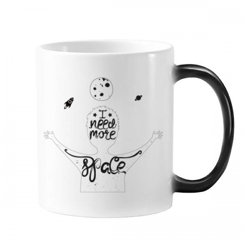 more spblack white quote changing color mug morphing heat sensitive cup with handles 350ml 