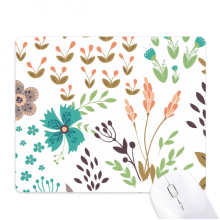 Colourful Flowers  Paint Mouse Pad Non-Slip Rubber Mousepad Game Office