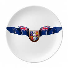 new  national emblem country dessert plate decorative porcelain 8 inch dinner home