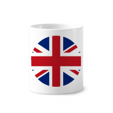 uk national flag eu country pattern toothbrush pen holder mug cerac stand pencil cup