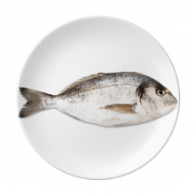 Ocean Fish Activity Food Red Dessert Plate Decorative Porcelain 8 inch Dinner Home
