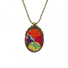 flowers  chinese knot  pattern japanese style antique necklvintage bead pendant keychain